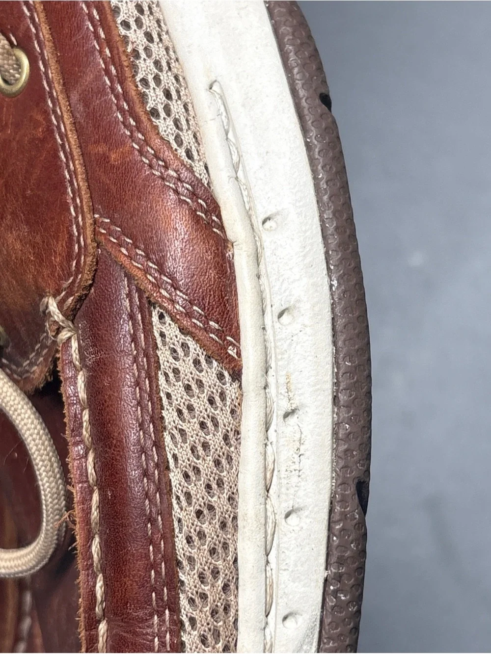 Dunham Captain Men's Size 10.5 Boat Shoes Brown Leather Non-slip Comfort